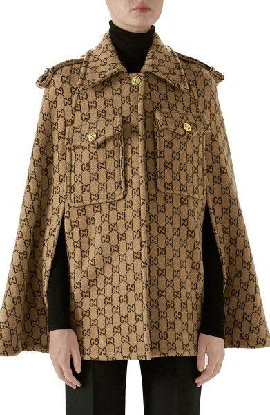 womens gucci cape|Gucci poncho for sale.